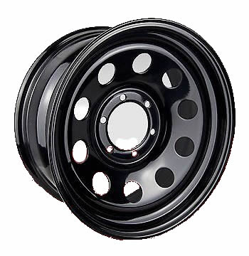 15×7 Black Modular Wheel