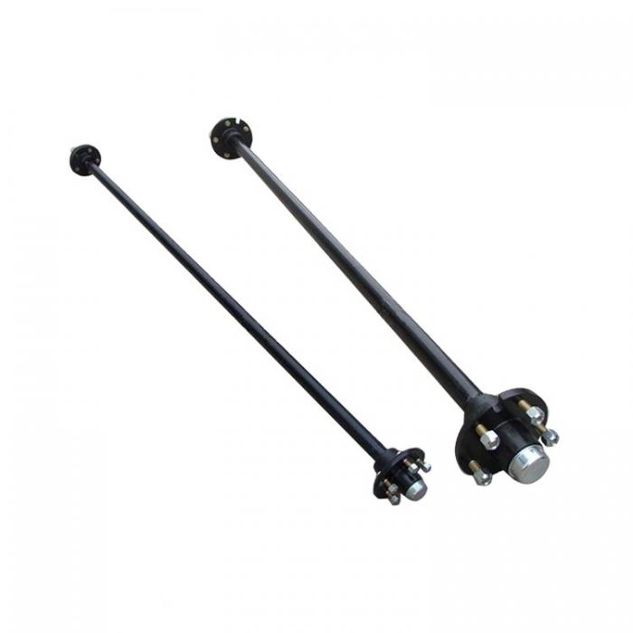 750KG Capacity,Non-Brake Trailer Straight Axle Assembly