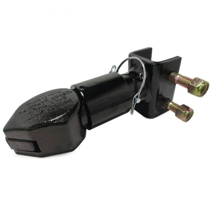 TC019 2-5/16inch Hitch Ball Channel-Mount Adjustable Trailer Tongue Coupler
