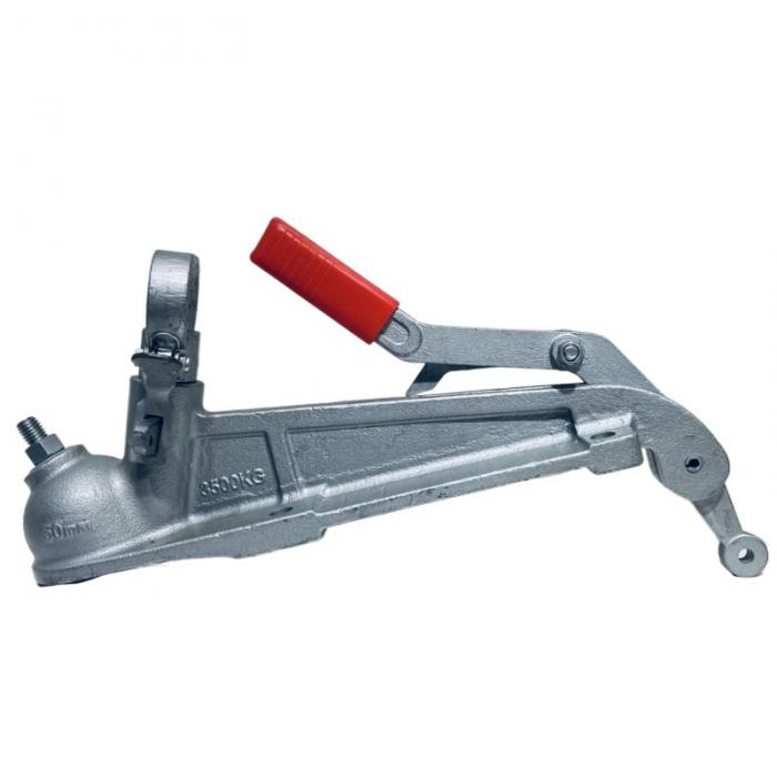 50mm Towball Four Holes Couplings With Brake Lever-4500KG Capacity
