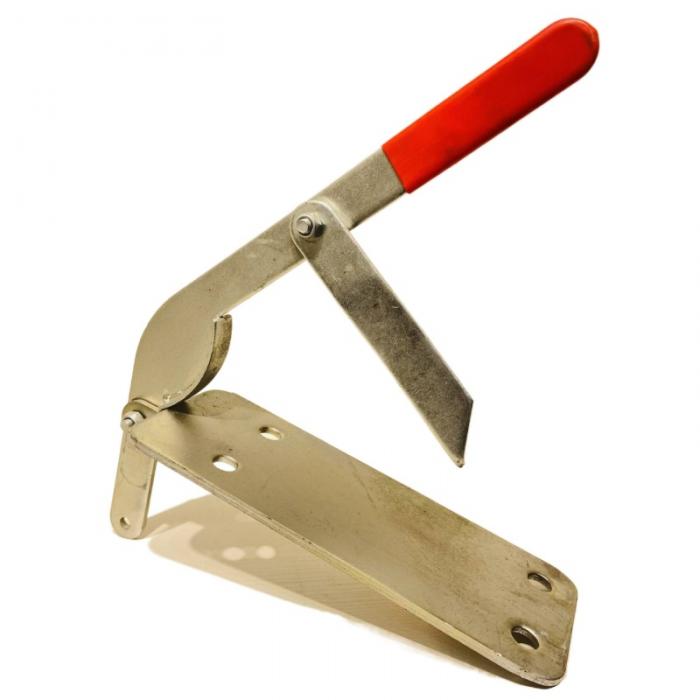 4 Hole Hand Brake Lever  to Suit  Mechanical Override Couplings With Base Plate