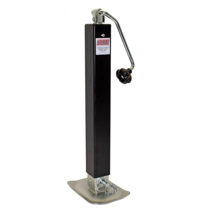 5000lbs Top Wind Square Tube Bracket Mount Swivel Jacks
