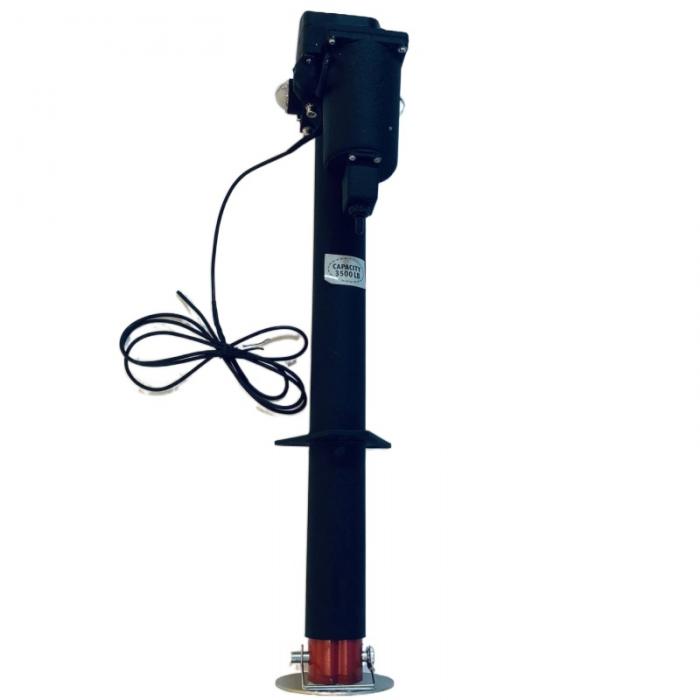 3500lbs Electric Power Tongue RV Trailer Jack with Drop Leg