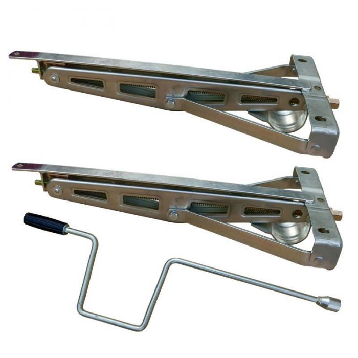 1000kg Motorhome Caravan Trailer Corner Steady Winder Leg Stand