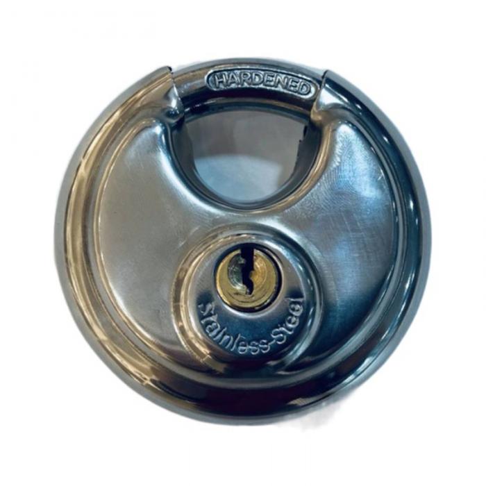 70mm Stainless Steel Disc Padlock