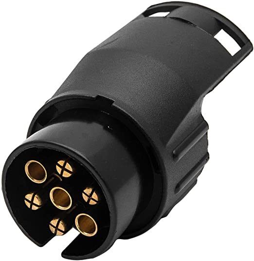 13 to 7pin Towing Socket Caravan Trailer Electrics Plug Adapter