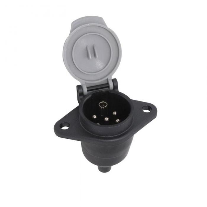 24V 7pin S-Type Trailer Plastic Plug Socket
