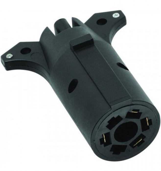 Trailer Caravan Plug Converter America 12V 4pin Blade Trailer Plug