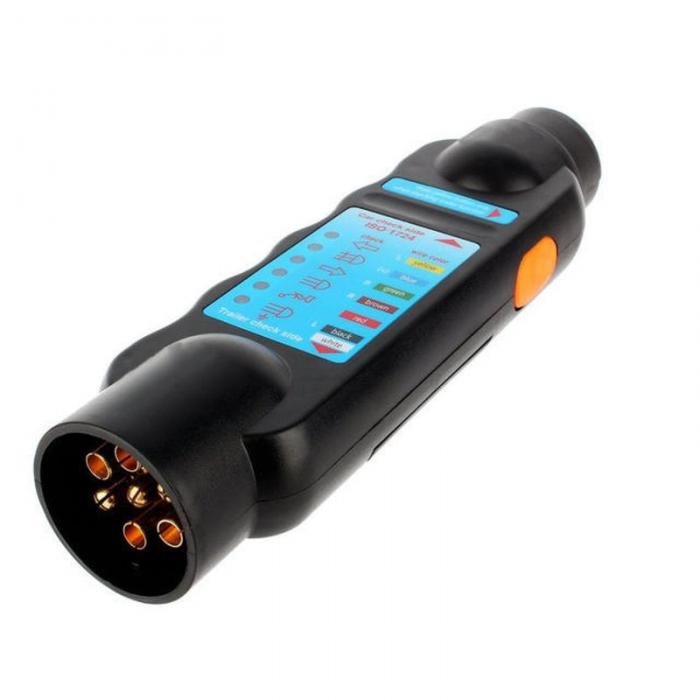 12V 7 Pin Trailer Wiring Circuit Light Tester