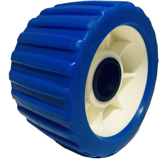 Boat Trailer PP&TPE Blue Wobble Roller, 1-1/8 in. I.D.