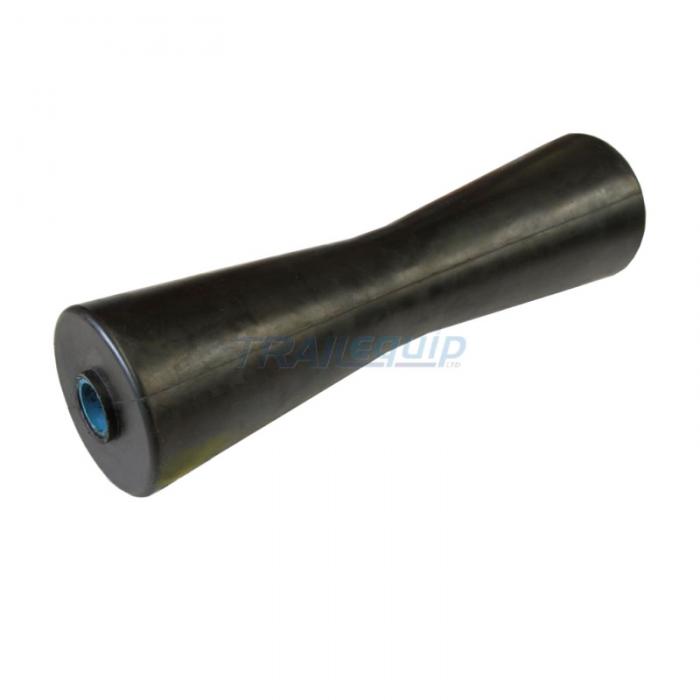 Boat Trailer Black Polyurethanes PU Concave Keel Roller