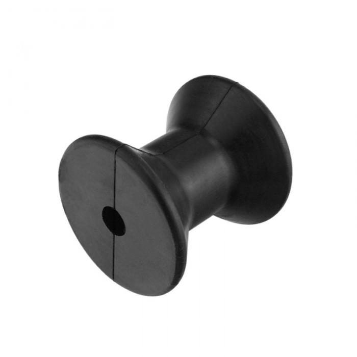 4-inch Black Boat Trailer PE Polyethylene Keel Roller