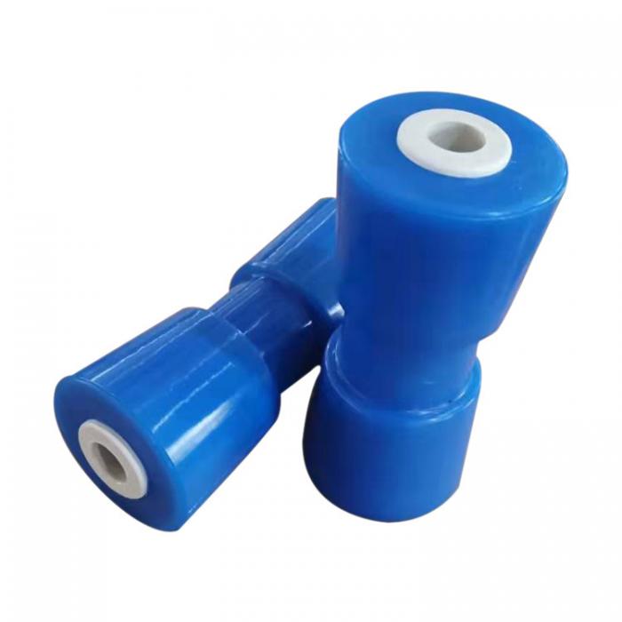 CALIBER 12″ blue Boat Trailer PE Keel Roller