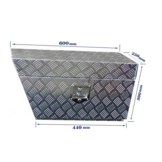 2.0mm Aluminum Plate Toolbox-600/440x250x390mm