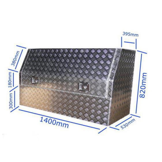 2.5mm Aluminum Plate Toolbox-1400x530/395x820mm