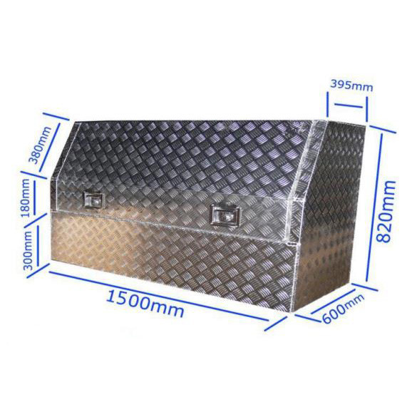 2.5mm Aluminum Plate Toolbox-1500x600/395x820mm
