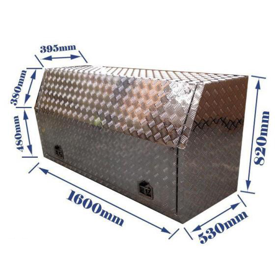 2.5mm Aluminum Plate Toolbox-1600x530/395x820mm