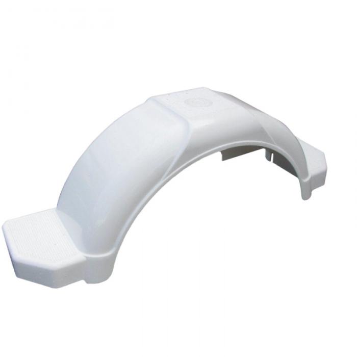 13inch Trailer White Plastic Mudguard Fender