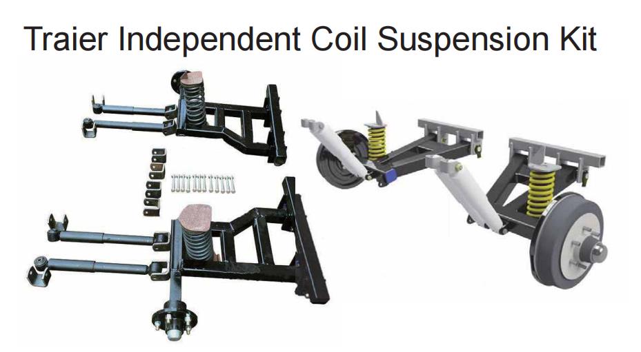 Trailer Independent Suspension,Independent Suspension,trailer axle,Coil
